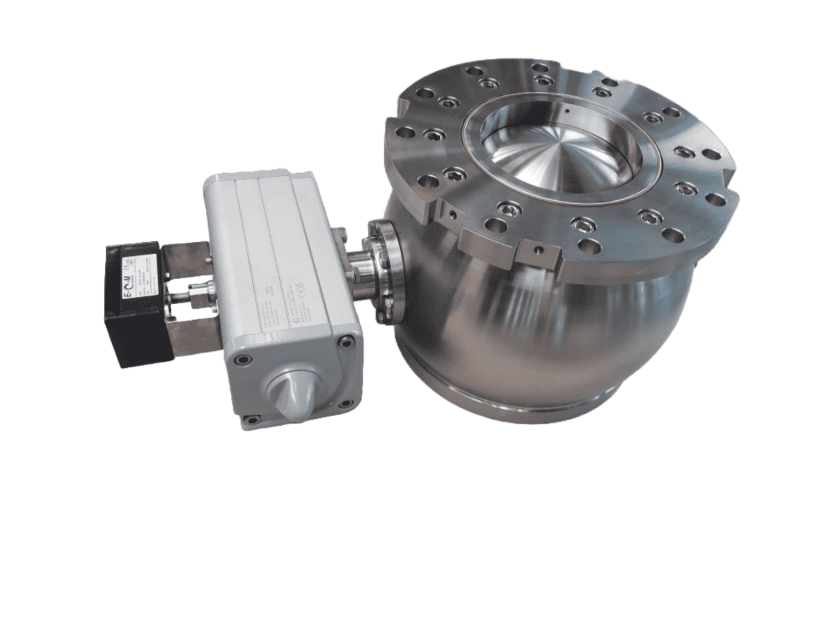 Solids valve segmented