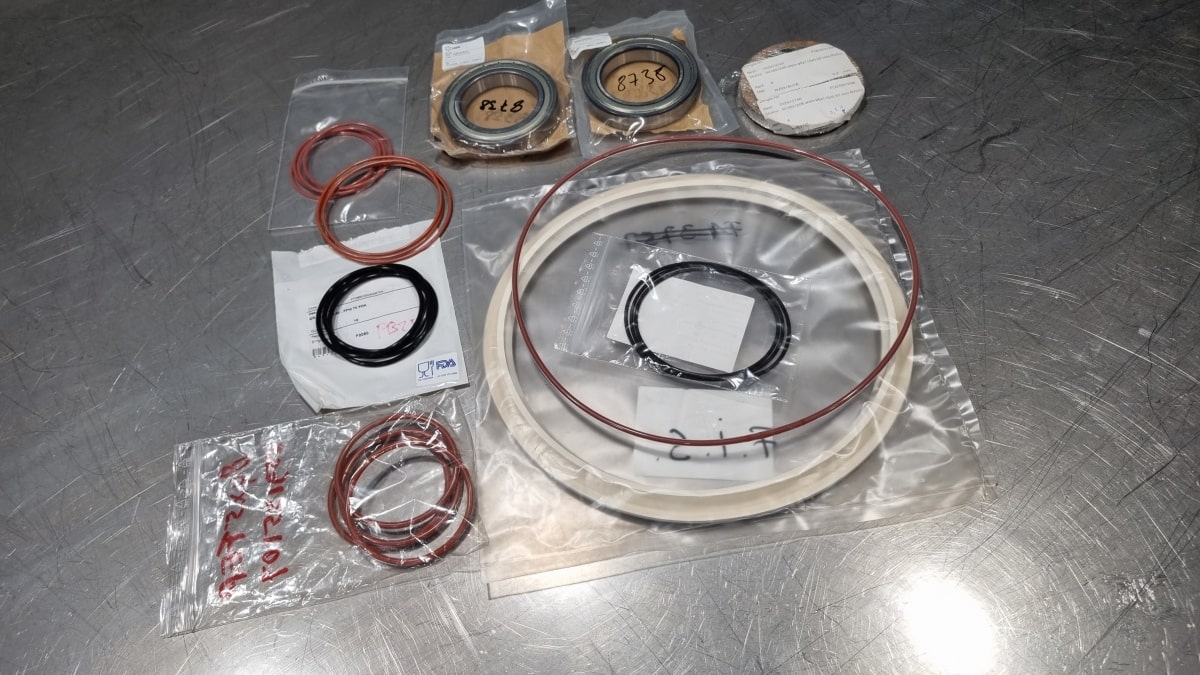 Spare parts service for Ball Segment Valves