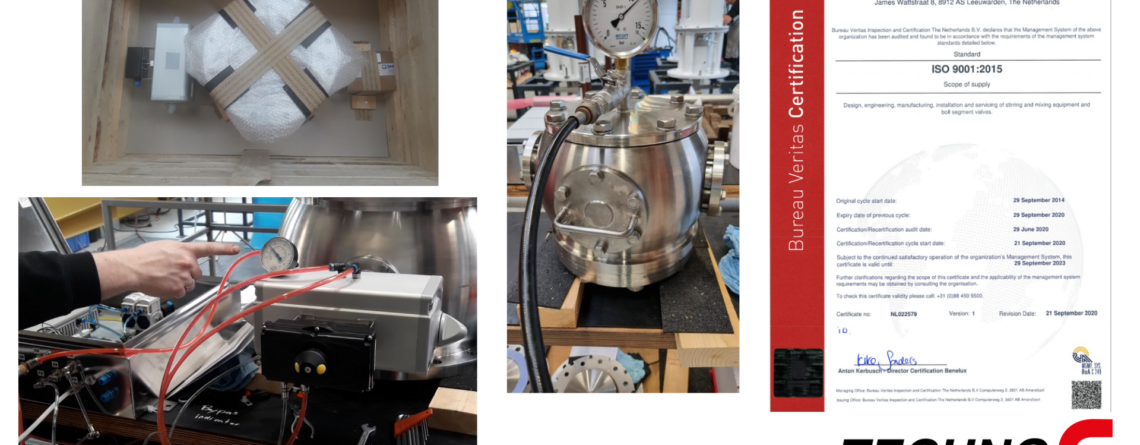 Techno-G quality control and certifications